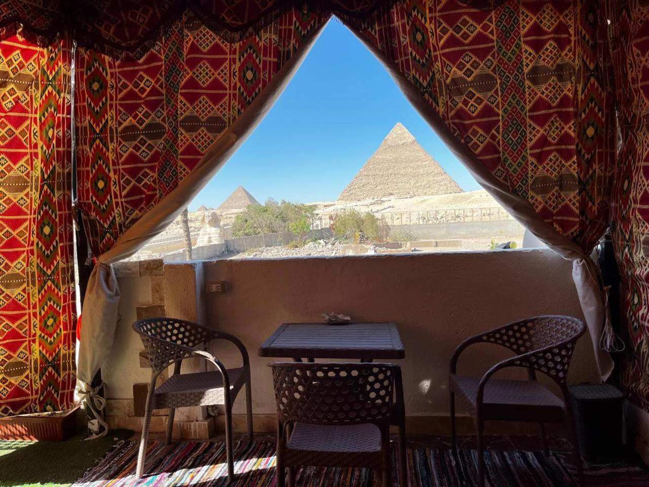 Kemet Pyramids Room View Каїр Екстер'єр фото