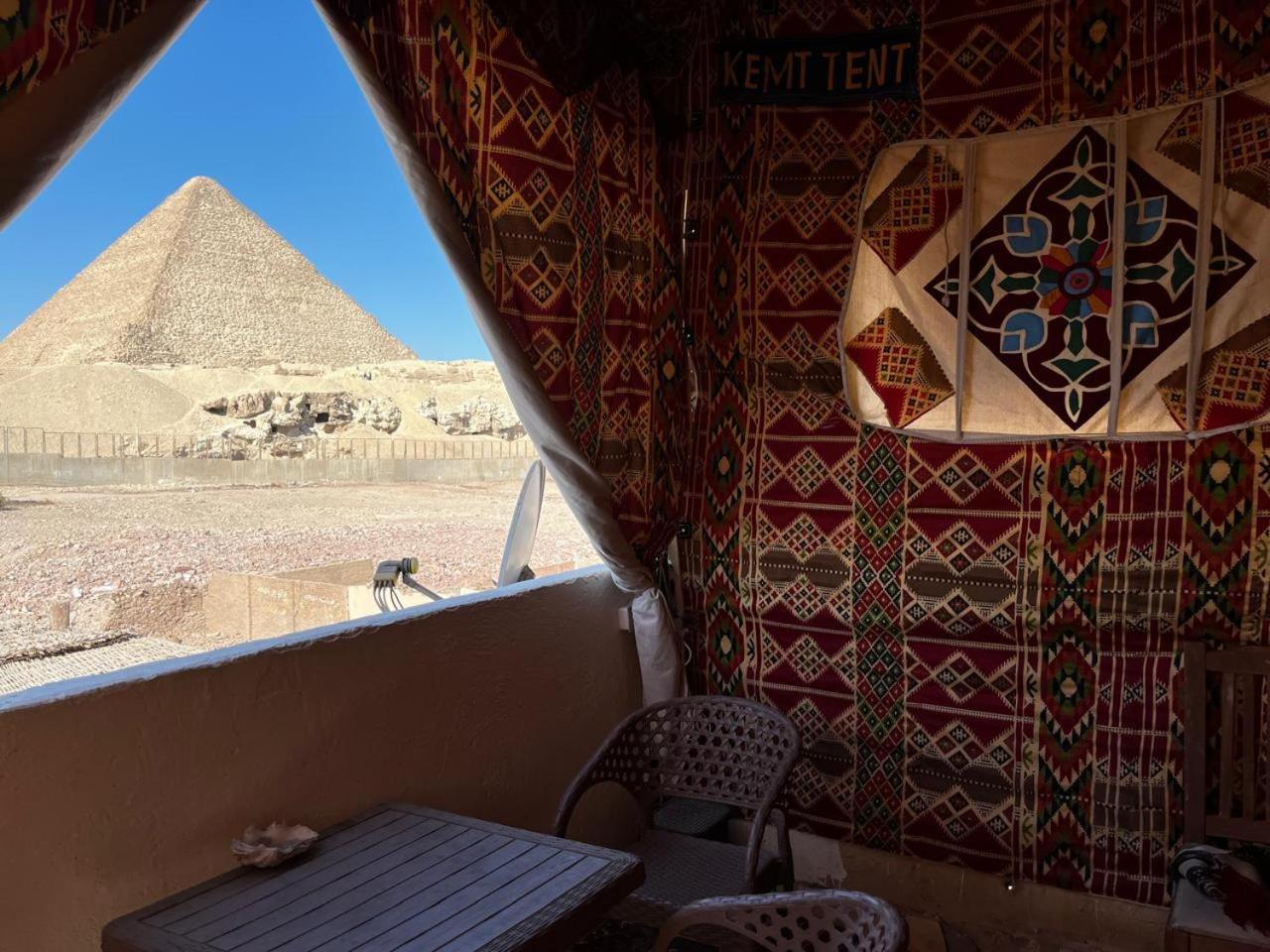 Kemet Pyramids Room View Каїр Екстер'єр фото