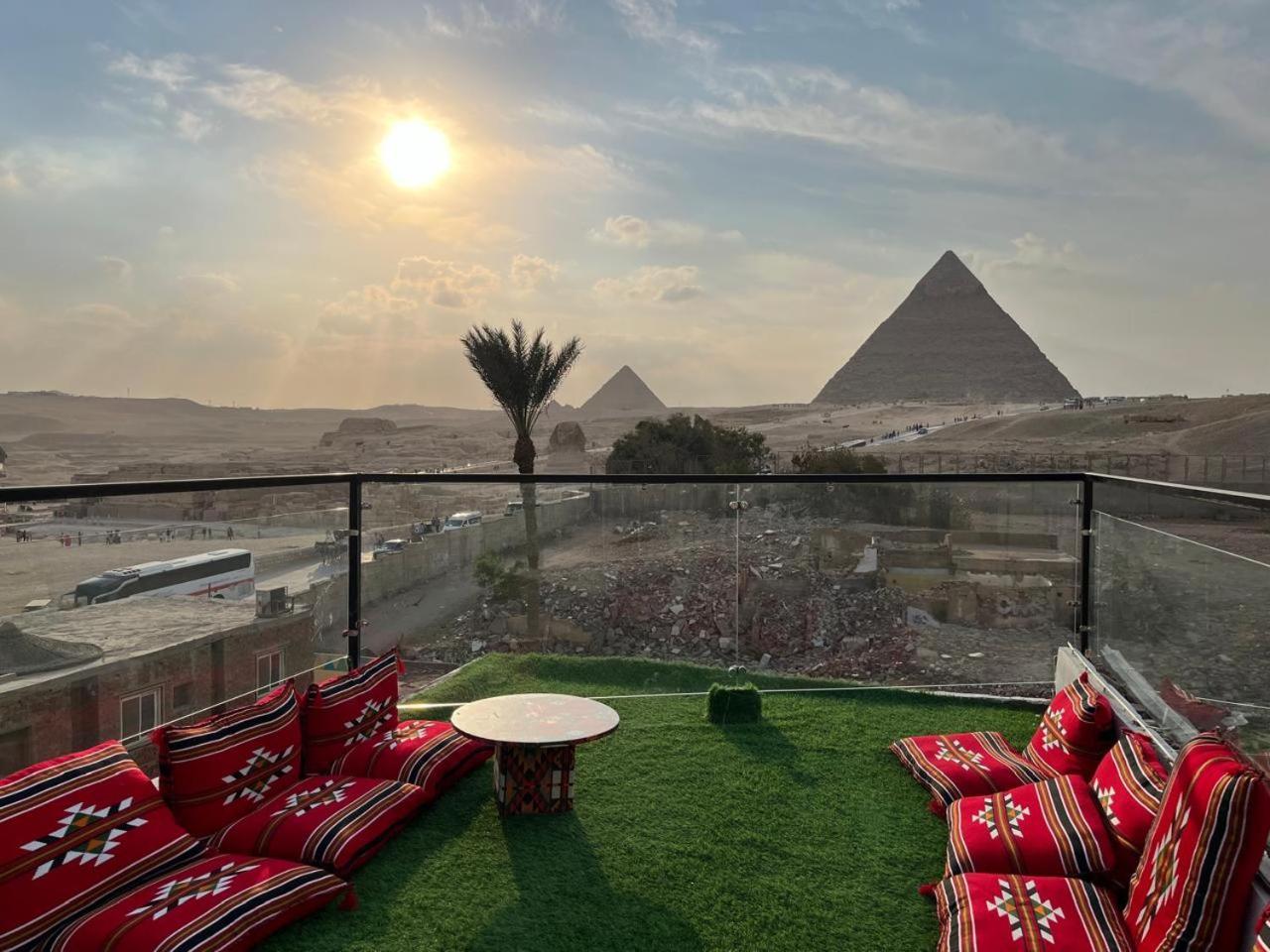 Kemet Pyramids Room View Каїр Екстер'єр фото